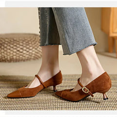 French Pointed Toe High Heel