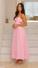 Harleigh Midi Dress - Pink
