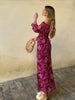 Elegant One-Shoulder Slim Long-Sleeved Shirt With High-Waisted Straight Slit Skirt Suit