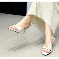 Designer Clip Toe High Heel