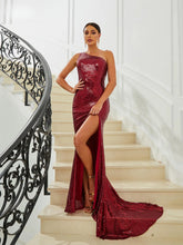 Elegant Asymmetrical Open Back Formal Occasion Party Dress