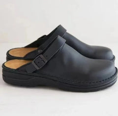 Men's Slippers PU Leather Shoes