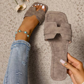 Women's Casual Slip-On Slide Sandals
