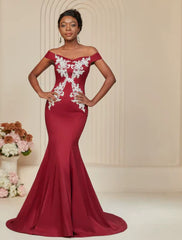 Mermaid Bodice Strappy Back Sophisticated Bespoke Evening Maxi Dresses