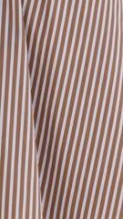 Alaya Mini Dress - Brown/Blue Stripe