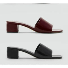 Luxury Street Style Square Heel