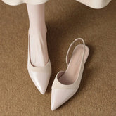 Spring Sandal Pointed Toe Shallow Slip on Dress Mules Shoes