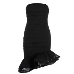 Sleeveless Strapless Lace Party Cocktail Bodycon Bandage Dress