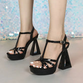 Novelty Velvet Insole Heel