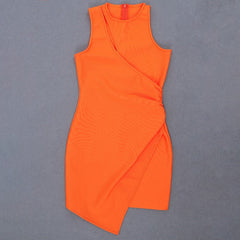 Casual Cut Out Tank Spaghetti Strap Bandage Dress
