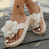 Women's Floral Flip-Flops Casual Summer Slide