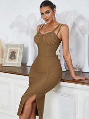 Sleeveless Semi Formal Party Dress