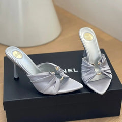 Slippers Open Toe Thin High Heel