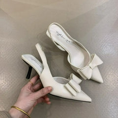 Sandals Comfortable and Stylish PU Mules Outdoor Party Dresses High Heel