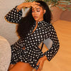 Casual Full Sleeve Zip-Up Jackets and Elastic Waist Ruffles Skirts 2 Piece Set