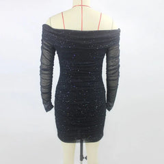 Bodycon Dress Long Sleeve Elegant Club Night Party Dresses
