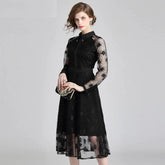 A Line Office Lady Party Dress
