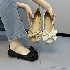 Thin Sole Foldable Ballet Flats Travel Hotel Shoes