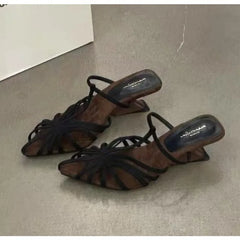 Roman Sandals Low Heel