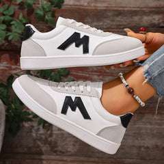 Designer Sneakers Round Head Deep Mouth Light Sneakers Versatile Breathable Cross Lace Casual Sneakers Zapatos De Mujer