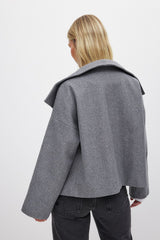 Women’s Double-Breasted Trench Coat – Timeless Structure with Everyday Elegance
