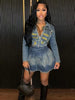 Elegant Fall Ripped Letter Embroidery Zip Jacket And Pleated Skirt 2 Piece Set