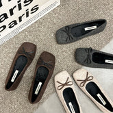 Shallow Female Soft Round Toe Ladies Flats With Shoes