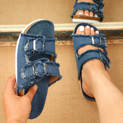 Comfortable Sandals Slip on Wedge Sandals Sports Beach Walking Shoes