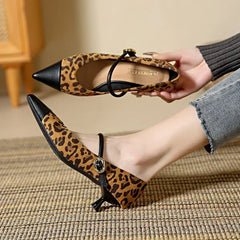 French Pointed Toe High Heel