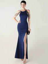 Elegant Rhinestone Birthday Party Luxury Prom Evening Dresses