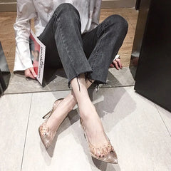Luxury Fairy Style Transparent High Heel