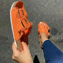 Comfortable Sandals Slip on Wedge Sandals Sports Beach Walking Shoes