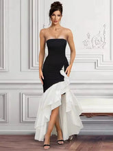 Elegant Strapless Sleeveless Evening Birthday Club Bandage Dress