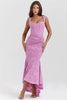 Elegant Sleeveless Strapless Ruched Off-shoulder Backless Bodycon Evening Maxi Dress