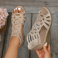 Women's Zipper Orthopedic Sandals