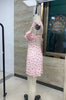 Casual Sleeveless V Neck A-LINE Backless Tie-up Floral Print Mini Dress
