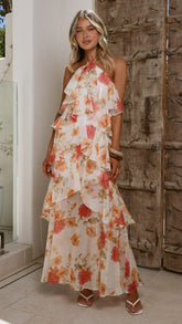 Loana Maxi Dress - Spring Floral