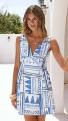 Sienna Mini Dress - Coastal Escape