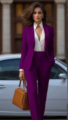 Women's Slim Fit Tailored Suit