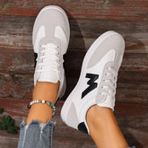 Designer Sneakers Round Head Deep Mouth Light Sneakers Versatile Breathable Cross Lace Casual Sneakers Zapatos De Mujer