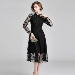 A Line Office Lady Party Dress