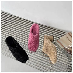 Fur Lambswool Heel
