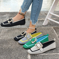 Designer Flats Spring Large Size Flat Loafers Shoes