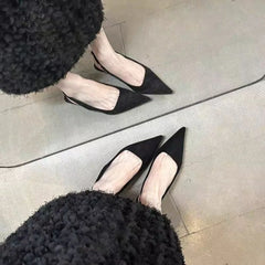 Cover Toe Low Heel