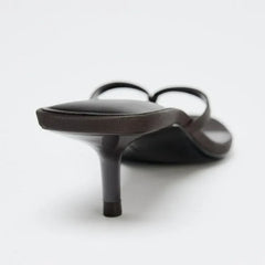Elegant Slippers High Heel