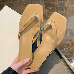 Comfortable Casual Thin Low Flats Heel
