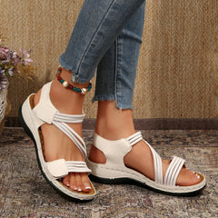 Wedge Sandals Casual Platform Walking Sandalias Mujer Comfortable Non Slip Beach Shoes