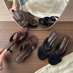 Clip Toe High Heel