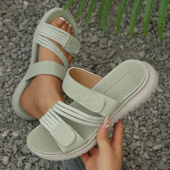 Thick Sole Slippers Sandals Plus Size Lightweight Sweet Slipper Beach Sandal for Sandalias De Mujer Verano