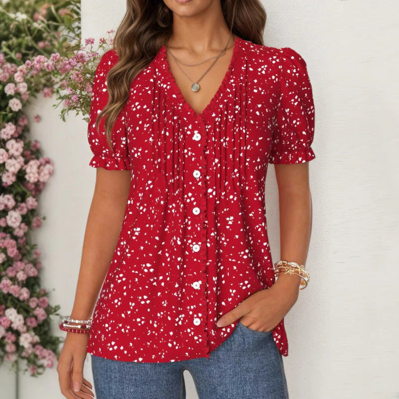 Women's Vintage Casual Blouse